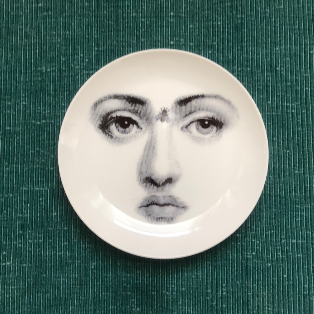 SMALL Piero Fornasetti Hanging Plate, Woman’s Face